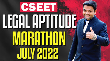 FREE CSEET Legal Aptitude Marathon for July 2022 | CSEET Legal Aptitude Revision and Amendments