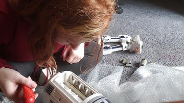 Unboxing and Testing 2002 Voice Controlled  Interactive Astromech R2D2 by Hasbro. #enthusiastic