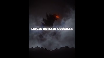 Magic Domain Godzilla Vs @Sar-3J_Vers Characters Full Power #Edit #godzilla #kaiju #funk