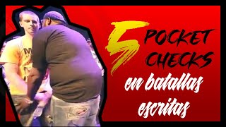 5 POCKET CHECKS en batallas ESCRITAS!