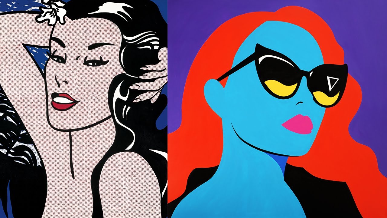 Roy Lichtenstein vs. Sandy Warhol - YouTube