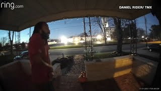 Ring camera captures Darrell Brooks after parade crash, before arrest