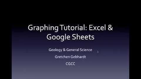 Basic Graphing Tutorial Excel and Google Sheets