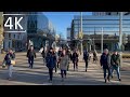 Walking in Vienna, from Wiener Konzerthaus to Giant Ferris Wheel,  January 22, 2021 - 4K - ASMR