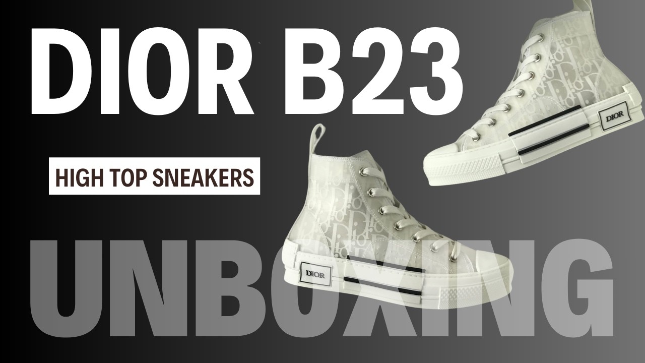 dior high tops newspaper