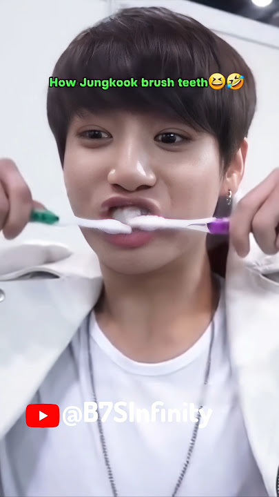 When BTS Brushes Calmly 😇🪥… Then Jungkook Turns It Into a Comedy Show 😂🤣