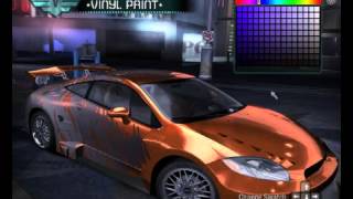 Need For Speed Carbon Mitsubishi Eclipse GT Tuning