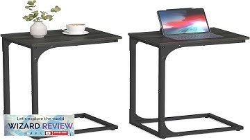 VASAGLE C-Shaped End Table Set of 2 Small Side Table for Couch Review