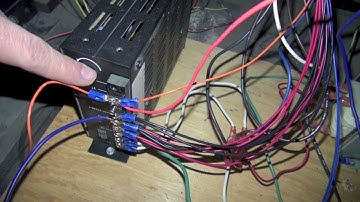 How to test voltages in an arcade game with a mutlimeter and how to replace a switching power supply