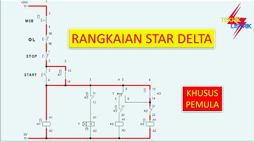Cara Kerja Rangkaian STAR DELTA
