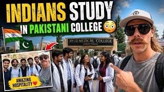 Pakistanis Invited Me Inside Their College 🇵🇰😱 | Indians Study Here Too!