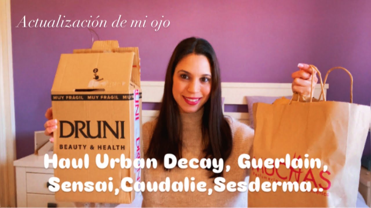 Haul! URBAN DECAY, GUERLAIN, SESDERMA, CAUDALIE, SENSAY… actualización de mi ojo 🎀