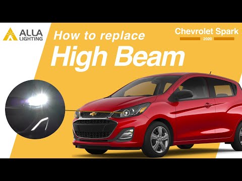 Replace | Change 2019~2022 Chevrolet Spark Headlight | LED High Beam