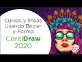 CorelDraw 2020 Herramientas Bézier y Forma (para principiantes)//Fácil !! //🔥😎💻