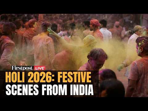 Holi 2026 LIVE: From Mathura To Bhubaneshwar, India Celebrates the Festival of Colors | N18L