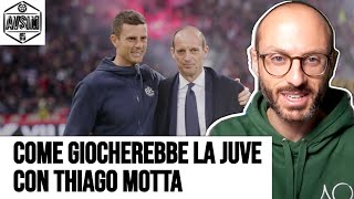 Thiago Motta allenatore della Juventus: come giocherebbe con la rosa attuale ||| Avsim