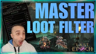 Binas Master Loot Filter | Last Epoch Universal Filter For Any Class