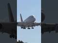Slowly Arriving Asiana From Seoul Korea Airbus A380 Landing LAX