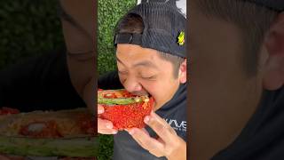 Would you try this CUSTOM SUSHI CRUNCH WRAP?! 🍣✨ #sushi #asmr #salmon #avocado #shorts