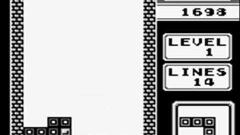 Tetris Gameplay Video on Game Boy