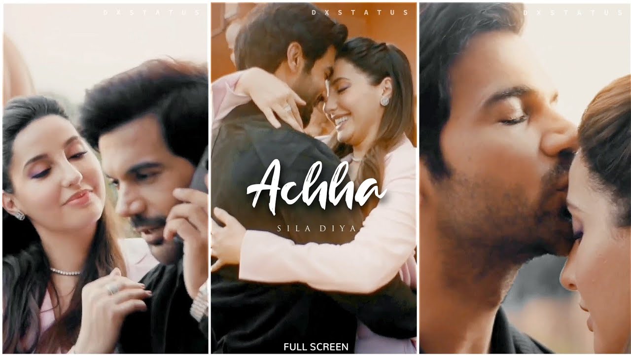 Bpraak: Achha Sila Diya Fullscreen Whatsapp Status | Nora Fatehi Status | Achha Sila Diya Status 🥀💔