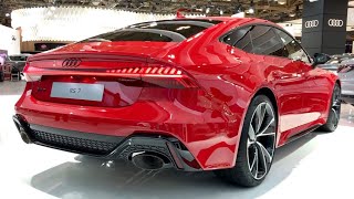 2022 Audi RS7 Quattro 591HP Sportback Tango Red Metallic | In-Depth Video Walk Around