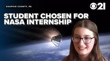Student chosen for competitive NASA internship out of 3,000 applicants