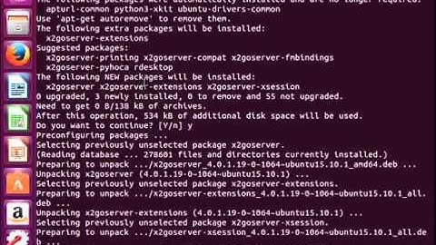 How to install and configure X2Go Server and Client