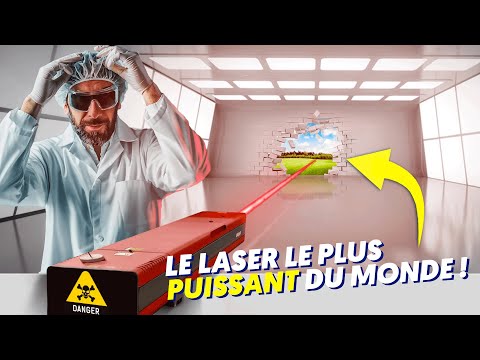 Comment Fonctionne Le Laser Le Plus Puissant Du Monde C Est Technique