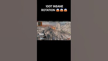 100T INSANE ROTATION IN ALGS 😱😱😱#shorts
