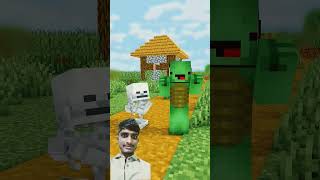 Mikey Battle Challenge -Maizen Minecraft#minecraft#minecraftanimation#animation #shorts