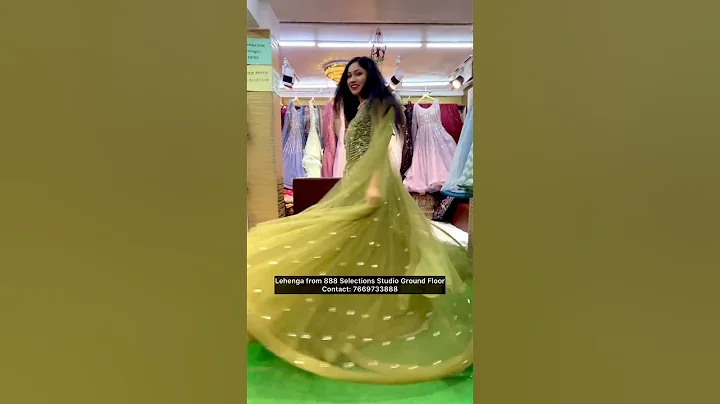Designer Bridal Gown😍Shopping in Chandni Chowk#shorts #ashortaday #lehenga #lehengacholi
