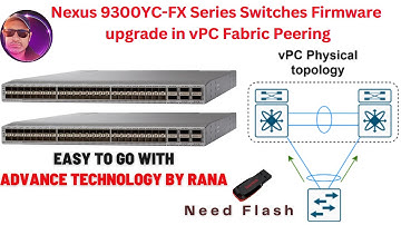 Cisco Nexus 9300YC‑FX (93180YC‑FX) Firmware Upgrade in vPC | NX‑OS 9.x Step‑by‑Step Guide