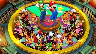 Super Mario Party  Lucky Team Battles  Mario Brothers vs Donkey Kong Family (Master Difficulty)