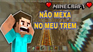 MINECRAFT - TREM FANTASMA INSANO DANDO PASSEIO