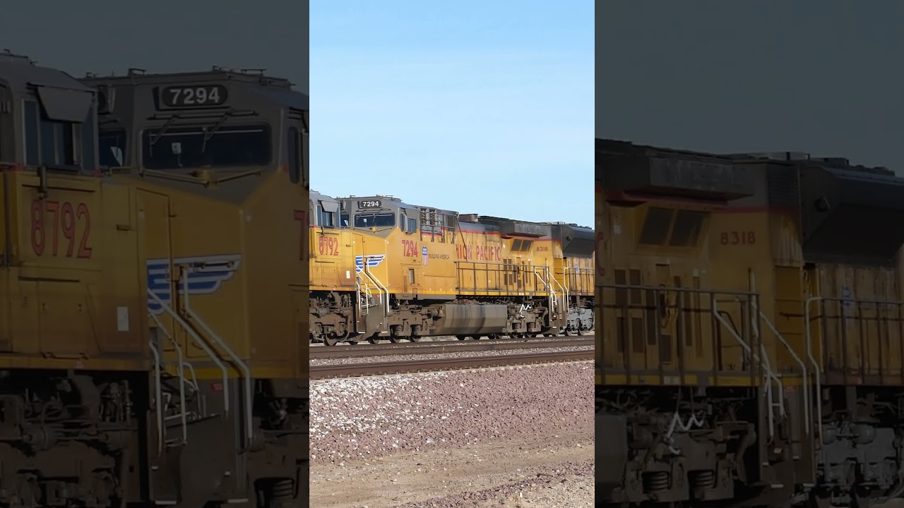 RAILFANNING SHORTS UP 8318 EB MWCNP MP 740 NEEDLES SUB 12-14-2023 