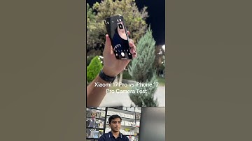 iphone 17 pro max vs xiaomi 17 pro max camera test #iphone17promax #xiaomi17promax