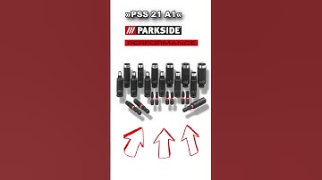 Get Professional Results - Parkside Performance ¼ Impact Socket Set - PSS 21 A1 - Amazing Quality