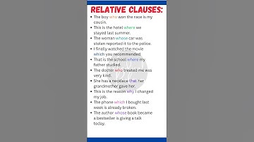 🔥 Master Relative Clauses in English | 10 Easy Examples You Must Know! ✅