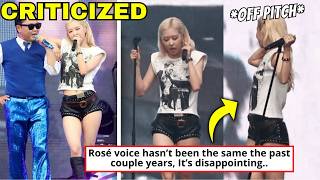 BLACKPINK Rosé Live Vocals During Latest Performance Has Received Criticism From Netizens