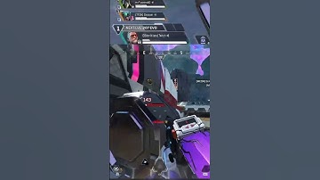 No clue i landed on him #apexlegends #apex #gaming #shorts