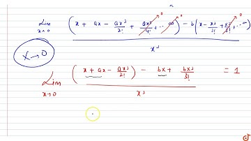 Find the value of a and b if `lim_(x- gt0)(x(1+a  c o s x)-bsinx)/(x^3)=1`