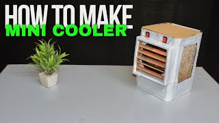 How To Make Mini cooler At Home ।। मात्र ₹60 में #cooler #minicooler#homemade