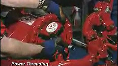 5301PD Power Threading Demo - Reed Manufacturing