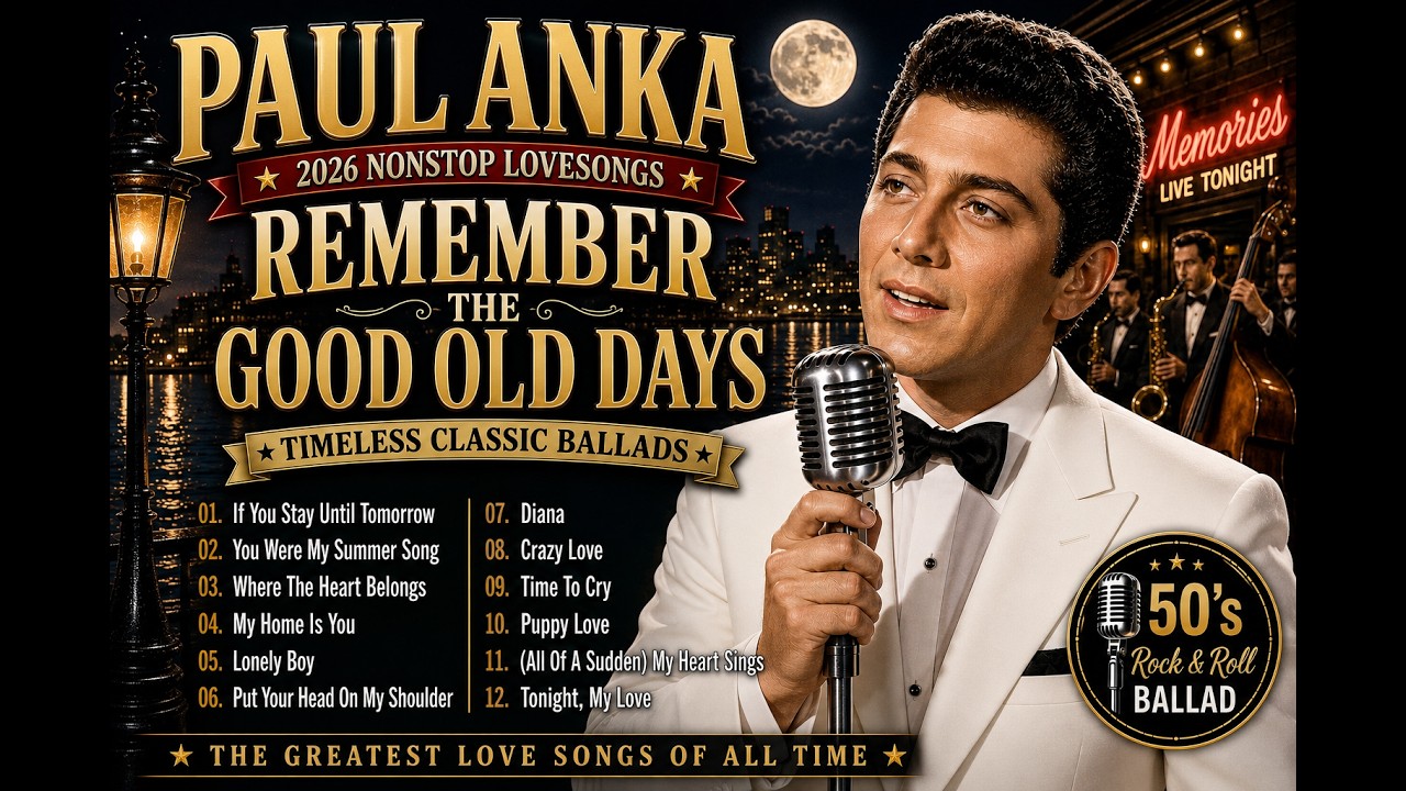 Paul Anka (1957-1967) - Golden Oldies Era |Teen Romance Velvet Ballads. Midnight Classics 