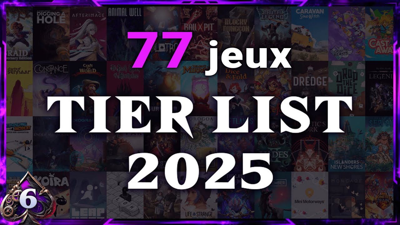 77 jeux qui ont fait mon année 2025 (Partie 6/7)
