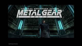 Metal Gear Solid Cutscenes (Game Movie) 1998