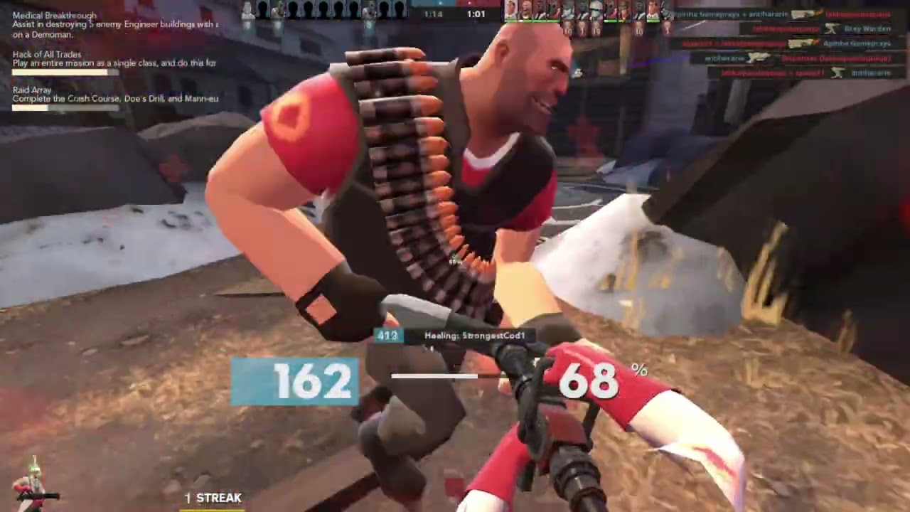 Trying to reach Hale's Own Medi-Gun - Day 2