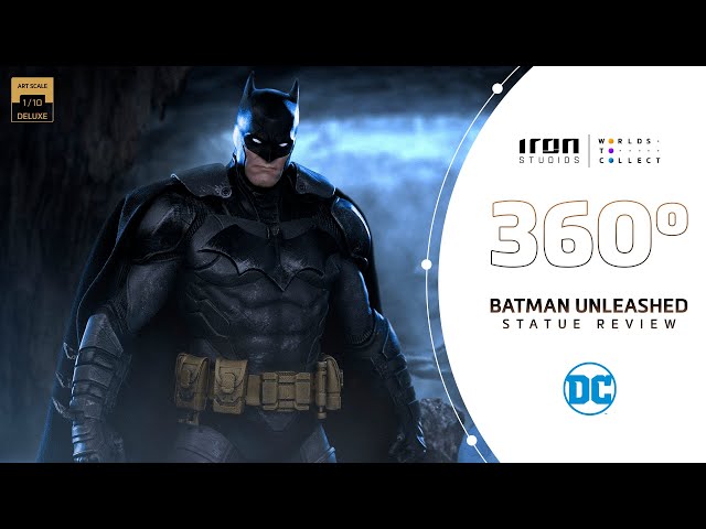 Statue Batman Unleashed (Deluxe) - DC Comics - Art Scale 1/10 - Iron Studios  - YouTube
