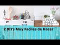 2 DIYs Con Madera Reciclada- Como Hacer unos Libros Antiguos/ Como Hacer una Repisa/